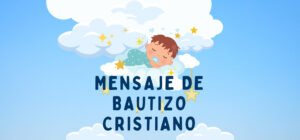 📩 Mensaje de bautizo cristiano